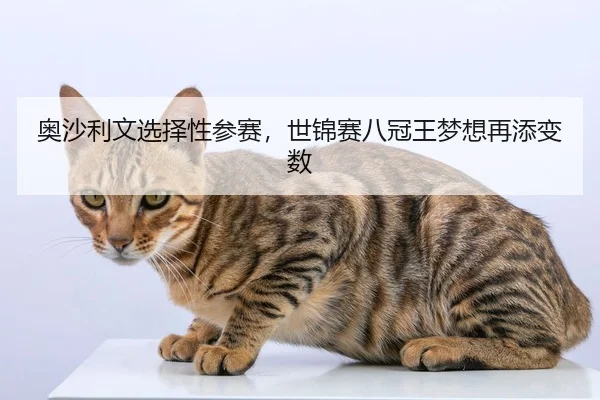 奥沙利文选择性参赛，世锦赛八冠王梦想再添变数